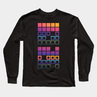 Geometric Retro Vintage Long Sleeve T-Shirt